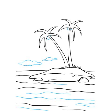 How to Draw an Island – Really Easy Drawing Tutorial