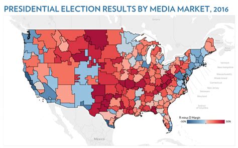 Analytics firm maps Clinton-vs.-Trump votes in major media markets, and ...