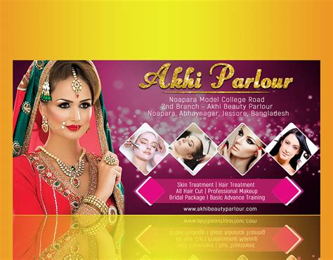 Beauty parlour Banner Design in Photoshop on Behance