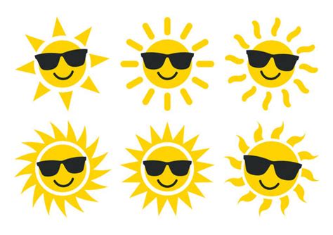 Sunshine With Sunglasses Clipart Images