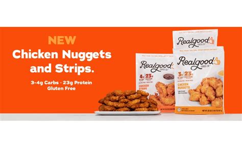 Real Good Foods launches high-protein, low-carb chicken nuggets and strips | The National ...