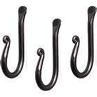 Amazon.com: Vintage Cast Iron Wall Hooks (Antique White Finish, Set of ...