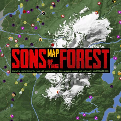 Sons of the Forest Map