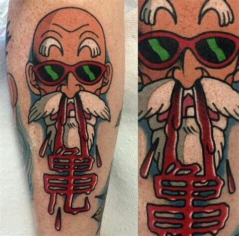 Master Roshi | Dragon ball tattoo, Tattoos, Symbol tattoos