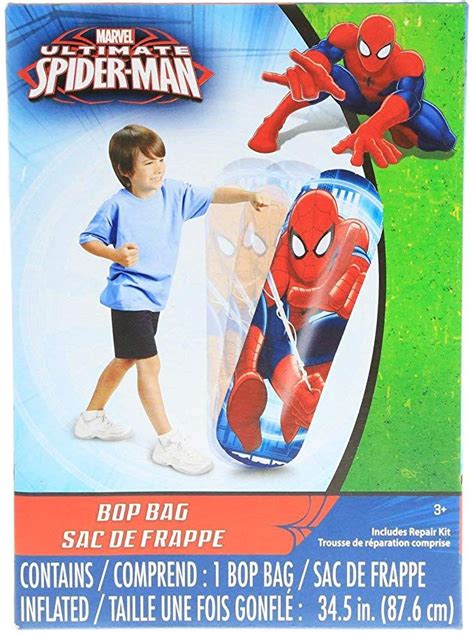 Spiderman Kids Inflatable Punching Bag $19.99 in 2020 | Power rangers ...