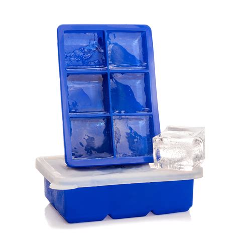 Large Ice Cube Tray Set w/ Covers | Large ice cube tray, Ice cube trays, Food storage