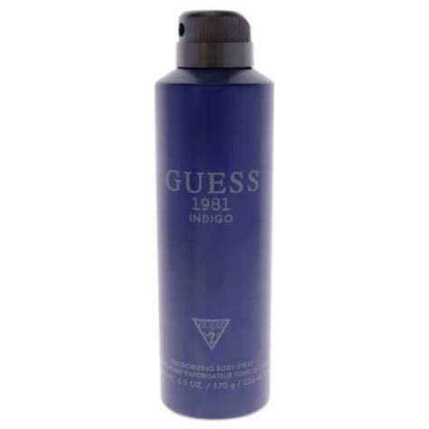 Guess 1981 Indigo by Guess for Men - 6 oz Body Spray, 1 unit - Ralphs