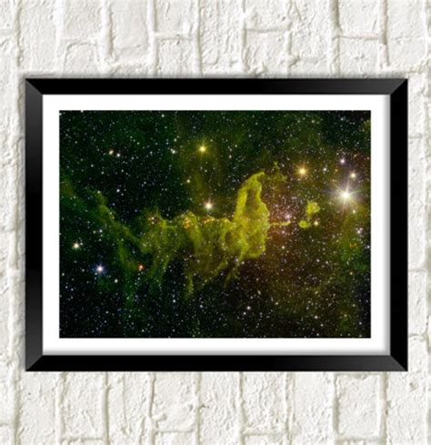 NASA Space Photograph: Spider Nebula Galaxy Poster - Etsy