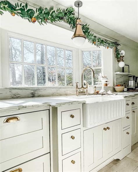 Modern Farmhouse Kitchen With Large Window - Soul & Lane