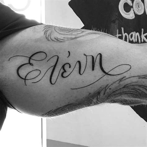 Greek Calligraphy Tattoos | Molly Suber Thorpe