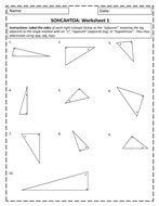 SOH CAH TOA - 7 Worksheet Set - Answers Included | Teaching Resources