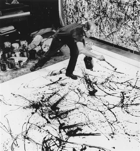 Jackson Pollock | Abstract Expressionism | Drip Painting | Hans Namuth