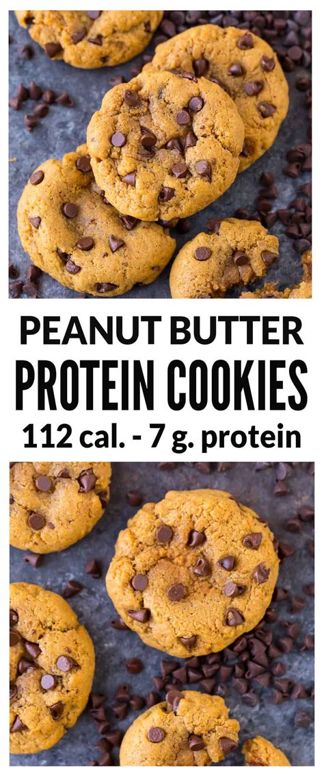 Peanut Butter Protein Cookies with Whey Protein – WellPlated.com