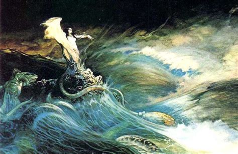 Frank Frazetta - Sea Witch — Poster Plus