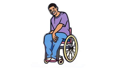 Drake Wheelchair Jimmy Degrassi Enamel Pin Flair