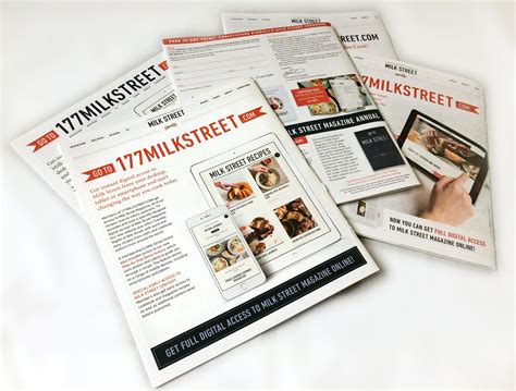 Milk Street Magazine Direct Marketing – Studio Schaad Design