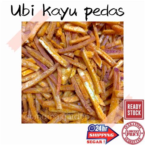 (GG real plant )Kerepek Ubi kayu pedas -500g/1kg Chips keropok Ubi ...