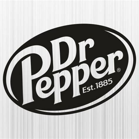 Dr Pepper Est 1885 Logo SVG | Dr Pepper PNG | Dr Pepper Diet vector File in 2022 | Stuffed ...