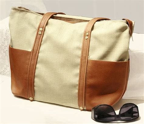 custom leather tote bags - Google Search | Canvas leather tote bag, Leather laptop bag, Tote bag ...