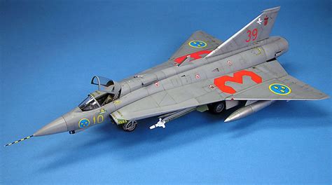 Saab J-35 Draken by Spencer Pollard (Hasegawa 1/48)