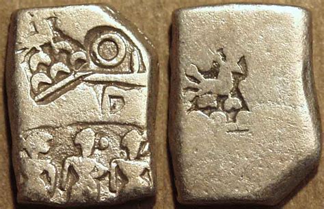 Indian Coins : Mauryan Empire, perhaps Ashoka the Great (273-232 BCE ...