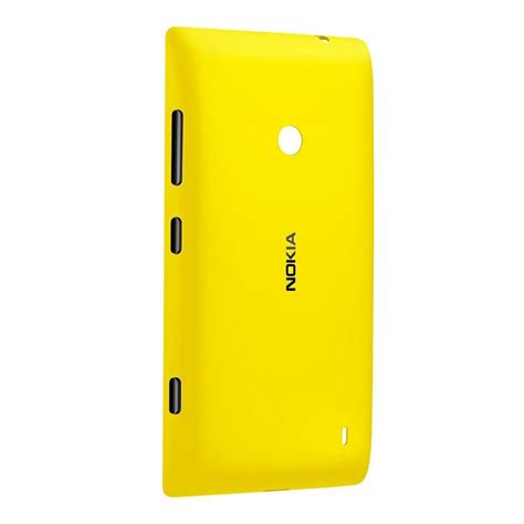 Buy Nokia Lumia 520 Battery Door Back Panel Cover (YELLOW) Online @ ₹449 from ShopClues