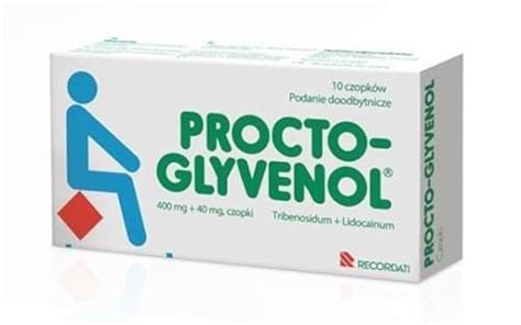 Procto-GLYVENOL Rectal Suppositories - 10 pcs Treatment of Hemorrhoids in Kenya | Whizz ...