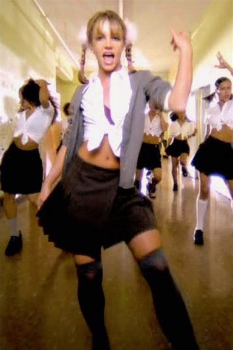 Britney Spears Just Recreated Her Iconic Schoolgirl Look from “… Baby ...