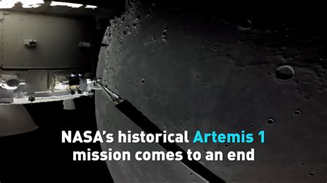 NASA’S historical Artemis 1 mission concludes | CGTN America