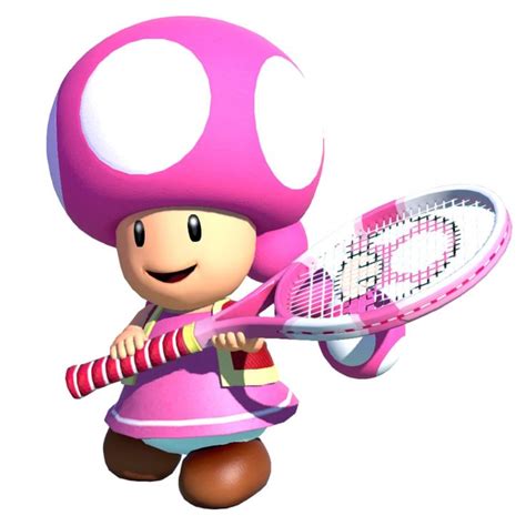 Toadette Render from Mario Tennis Aces #illustration #artwork #gaming #videogames # ...