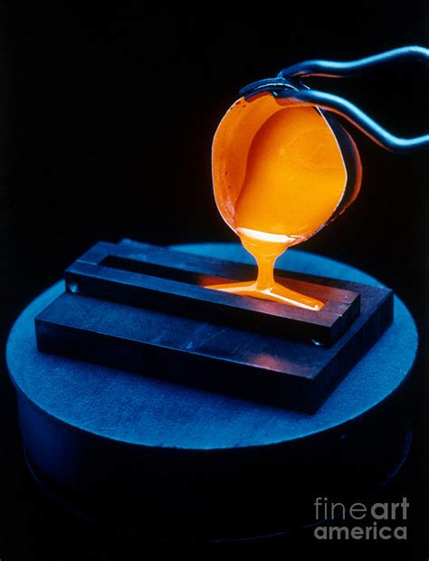 Molten Metal Photograph by U.S. Department of Energy - Fine Art America