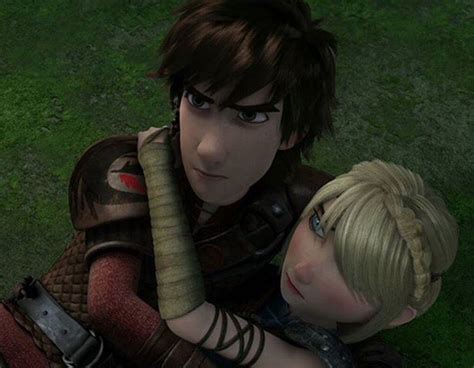 Hiccup being very protective of Astrid from Dreamworks Dragons Race to the Edge Dreamworks ...