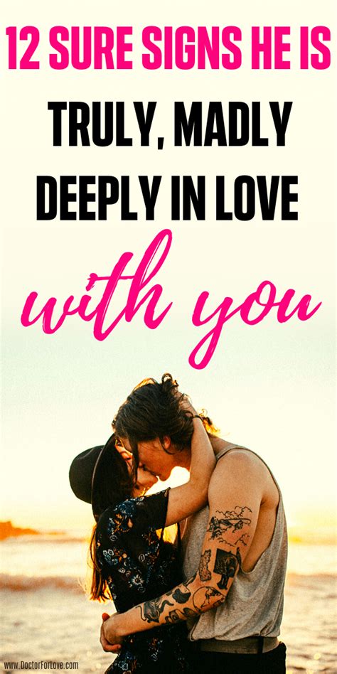 12 True Signs He Loves You Deeply | Signs he loves you, Healthy relationship tips, Best ...