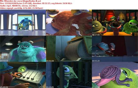 Monster Inc - DVDRIP LATINO : Blog Peliculas, descargar peliculas ...