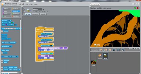 A simple multiplayer game using Scratch by MIT