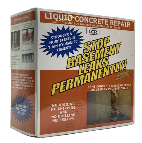 Polygem Liquid Concrete Repair LCR Kit Cement Crack Filler Paste Kit ...