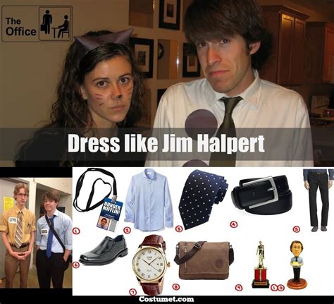 3 Hole Punch, Dave & Bookface - Jim Halpert Costume for Cosplay & Halloween | Jim halpert, The ...