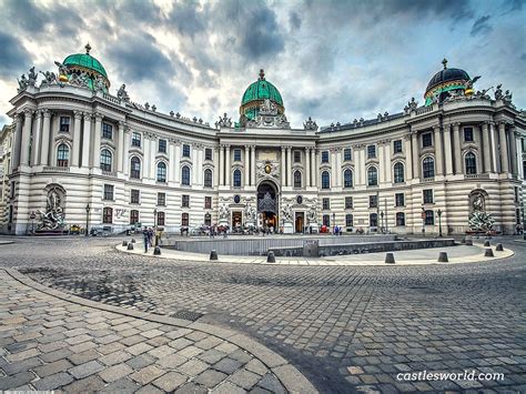 Hofburg, Vienna, Austria Built in the 13th century and expanded in the centuries since, the ...