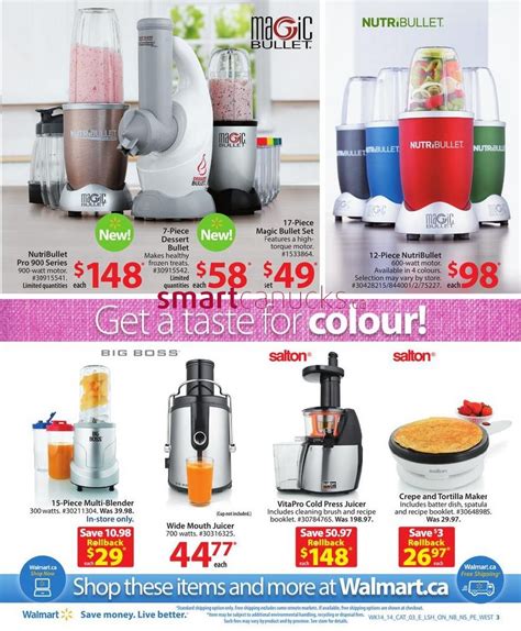 Walmart Kitchen Appliances Catalogue May 2 to 15