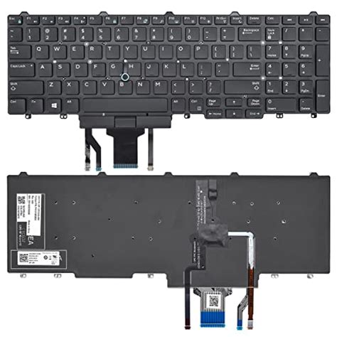 Replacement Keyboard for Dell Latitude E5550 E5570 5550 5580 5590 5591 ...