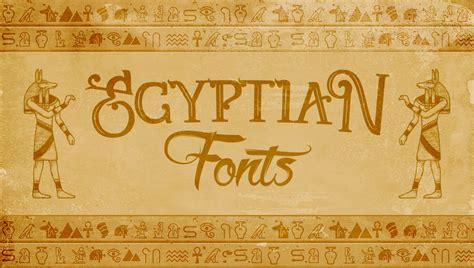 Egyptian Typeface