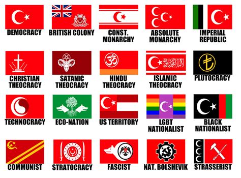 *SUPER-DELUXE* Alternate Flags of Turkey by WolfMoon25 on DeviantArt