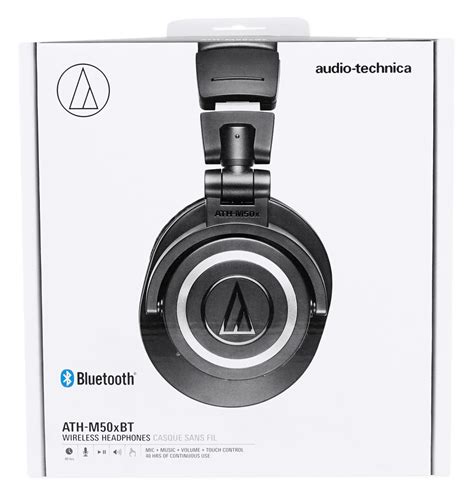 Audio Technica ATH-M50XBT Wireless Closed-Back Bluetooth Headphones ATH ...