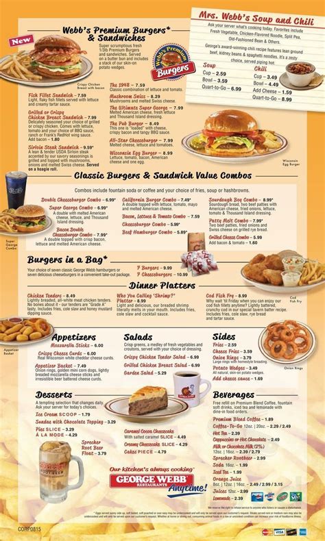 George Webb Restaurant - 812 N Doctor M.L.K. Jr Dr menus in Milwaukee, Wisconsin, United States