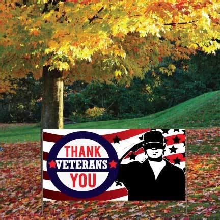 Thank You Veterans Waterproof Vinyl Banner | VictoryStore – VictoryStore.com