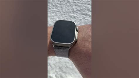 Apple Watch Ultra with Milanese Loop. How does it look? - YouTube