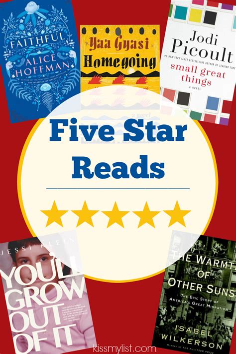 Five star reads {September book reviews} - Kiss my List