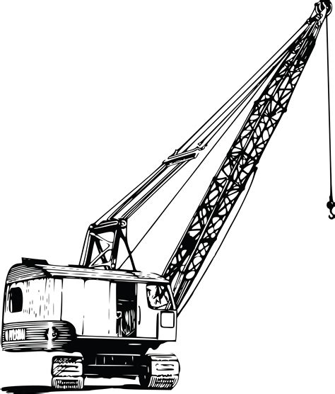 Crane clipart hydraulic crane, Crane hydraulic crane Transparent FREE ...