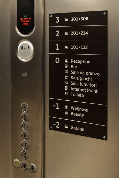 Al Sole Hotel Wayfinding System | Hotel signage, Hotel wayfinding, Wayfinding signage design