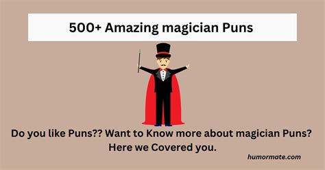 Magician Puns and Jokes: Humor to Brighten Your Day